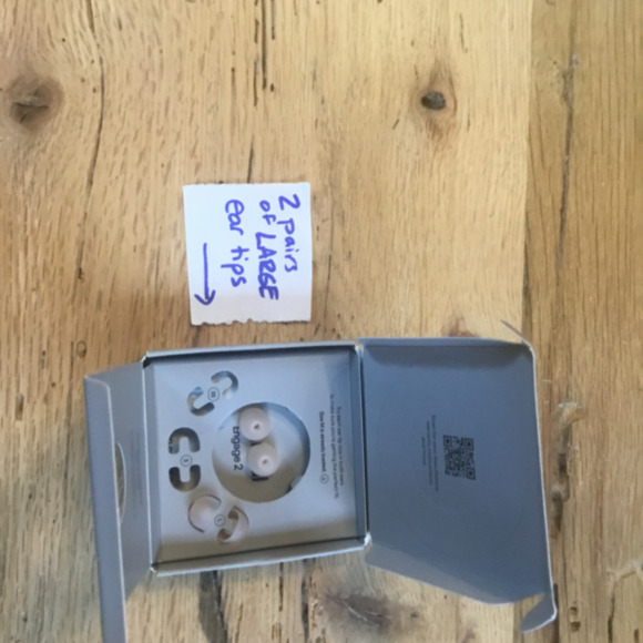 4 Loop Engage 2 earplug tips LARGE 2 pairs of large tips replacement Bundle - Picture 5 of 7